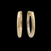 Yellow Gold Hoop Earrings